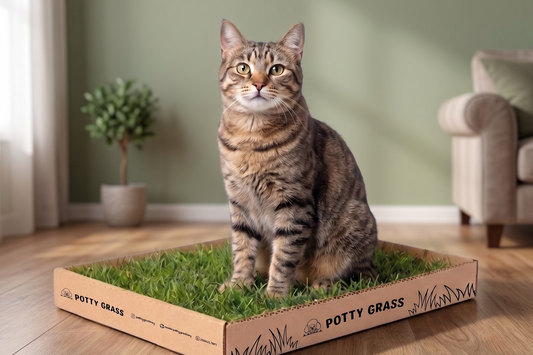 Fresh Real Grass For Cats